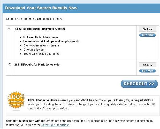 find-someones-email-small_part3 Select a Payment Option and Collect Your Results